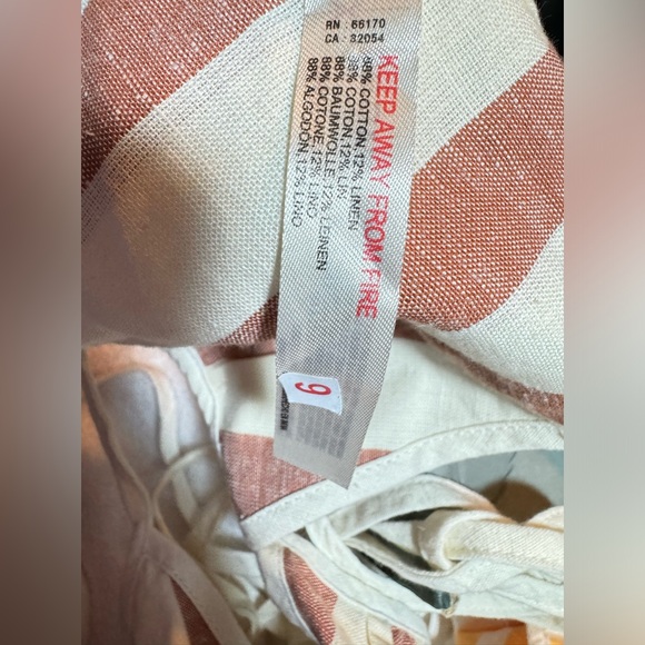 Free People Linen Blend Strappy Triangle Bra Top - Picture 8 of 8